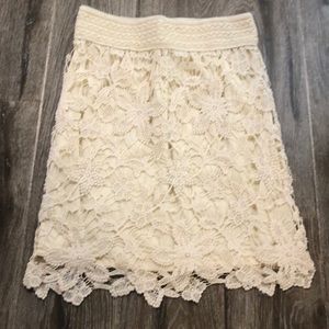 Crochet skirt